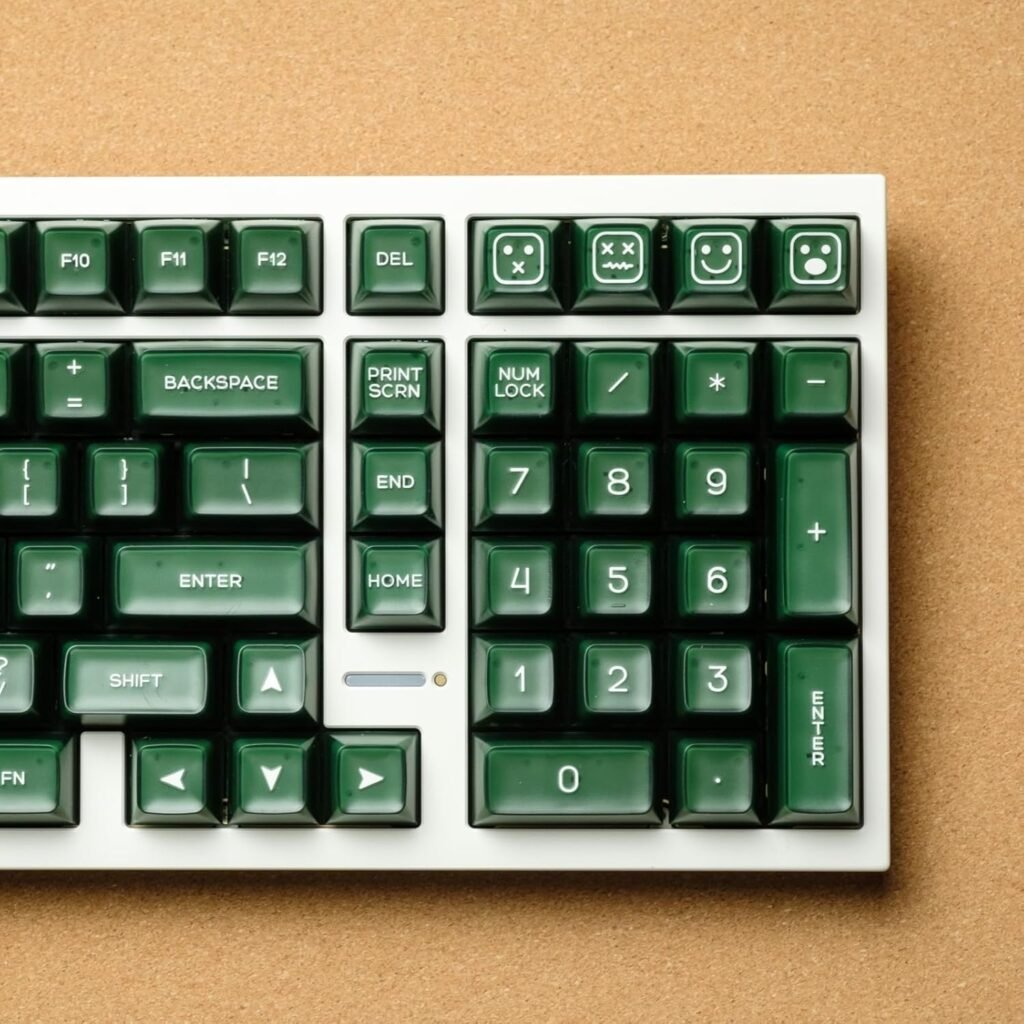 Emerald Jade Keycaps